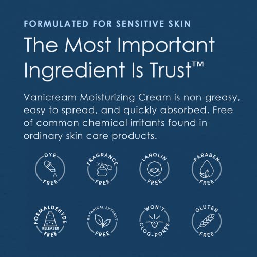 Vanicream Moisturizing Skin Cream With Pump Dispenser - 16 Fl Oz (1 Lb) - Moisturizer Formulated Without Common Irritants For Th