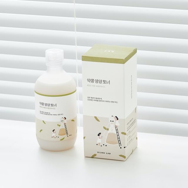 ROUND LAB Soybean Nourishing Toner (Unscented) | Rejuvenating & Nourishing Toner with Deep Nutrition, Hydration locking and Unsc