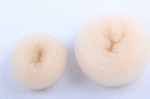 3Pcs Donut Hair Bun Maker Ring Style Bun Maker Set Chignon Hair Doughnut Shape Hair Styling Tool For Women Girls Large+Middle+Sm