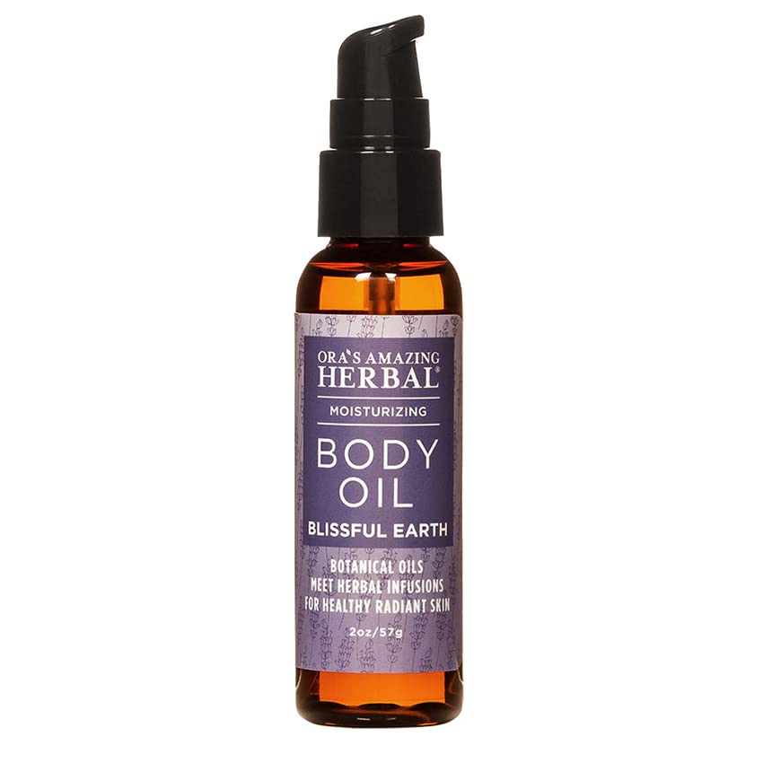 Ora'S Amazing Herbal Moisturizing Lavender Body Oil For Women And Men, Nourishing Oil For Dry Skin, Relaxation, Massage Oil, Bli
