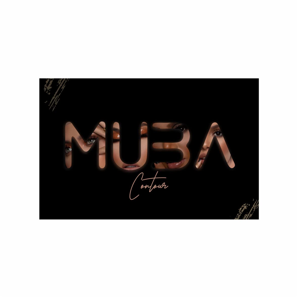 Muba Cosmetics Universal    Contour Palette Face Makeup Kit - Contour Powder, Face Palette - Contour Kit With 6 Different Shades