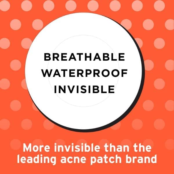 No B.S. (No Bad Stuff) All Day Healing Acne Patches, Hydrocolloid, Pimple Patches For All Skin Types, Invisible On All Skin Tone