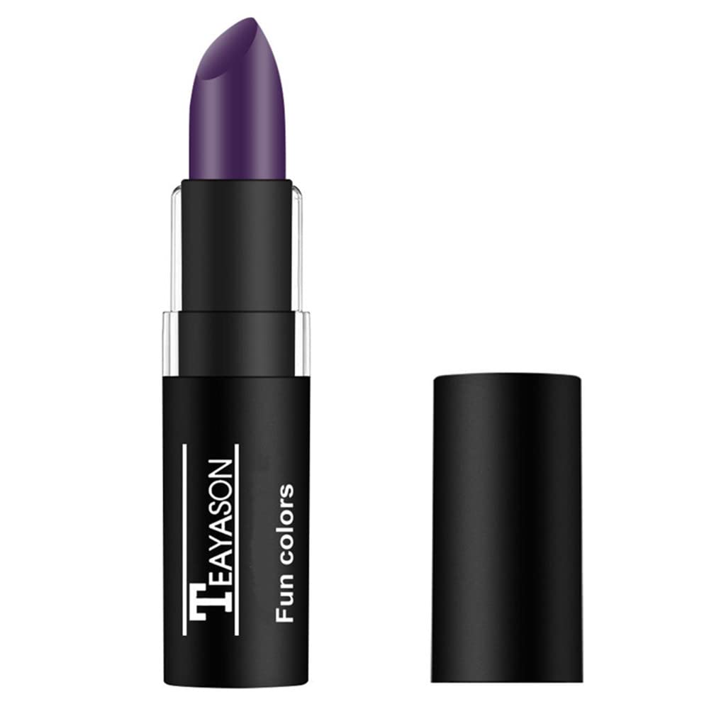 Go Ho Makeup Deep Purple Cream-Blendable Stick-Purple Eye Black Face Body Paint Professional SFX Makeup Ursula Face Paint,Baseba