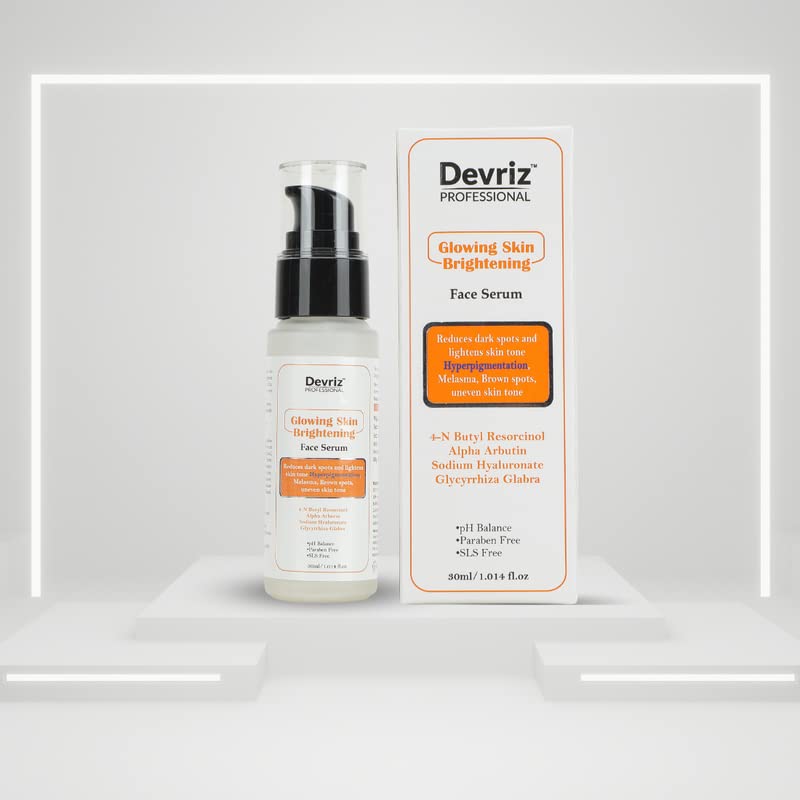 Devriz Day Serum For Brightening Skin Reduces Hyperpigmentation, Dullness, Dark Spots For Oily Dry & Sensitive Skin