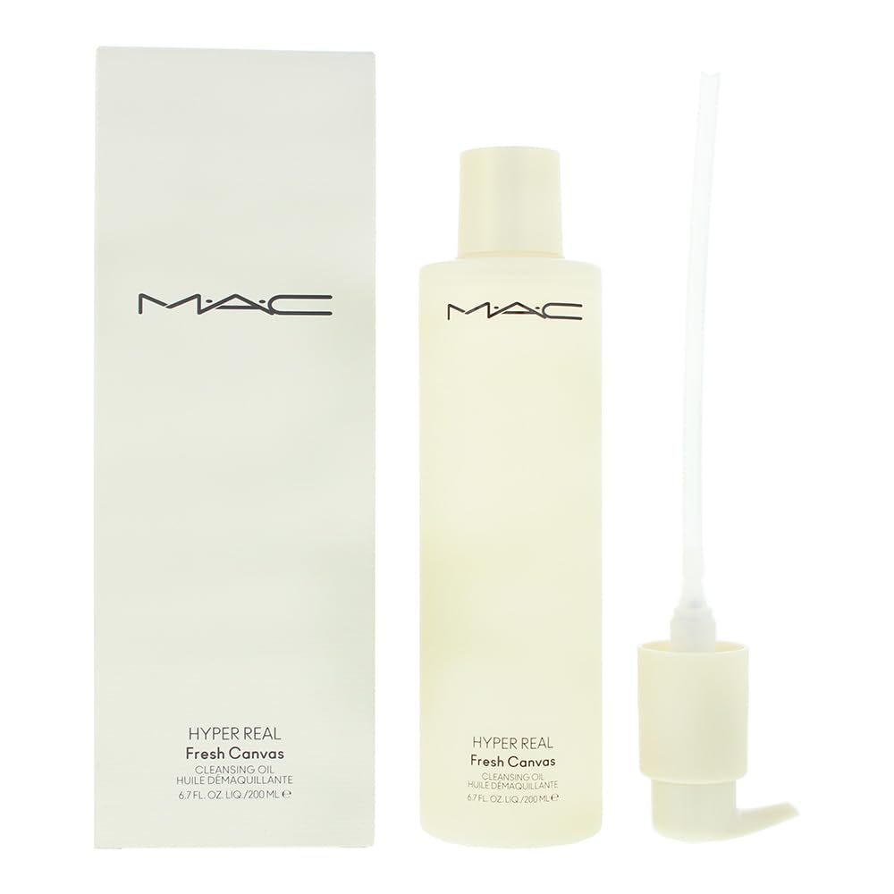Hyper Real Fresh Canvas Cleansing Oil by MAC for Women - 6.7 oz Cleanser