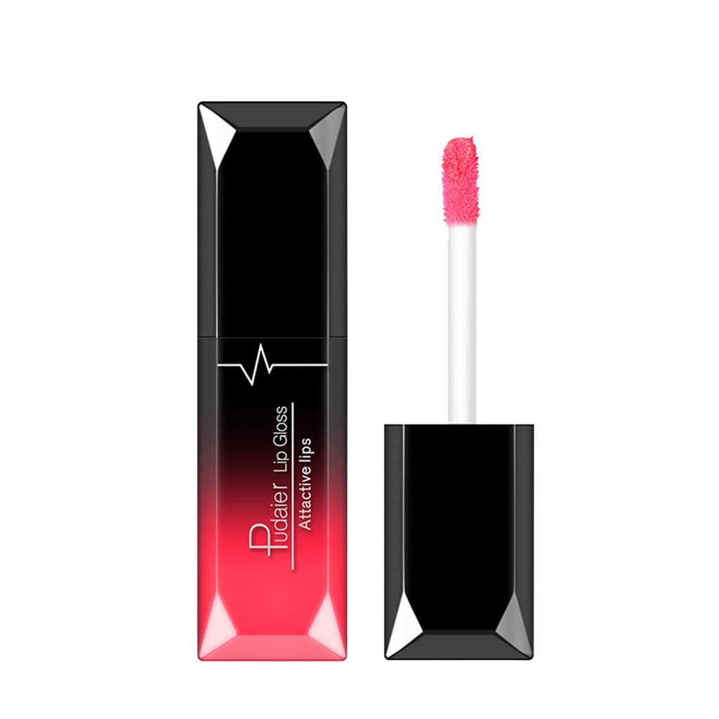 Jazzy Pearls Matte Velvet Liquid Lipstick Long Lasting Lip Makeup Lip Gloss NonStick Cup 7#