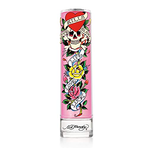 Christian Audigier Ed Hardy Perfume For Women, Eau De Parfum Spray With Warm Amber Notes, 3.4 Ounce