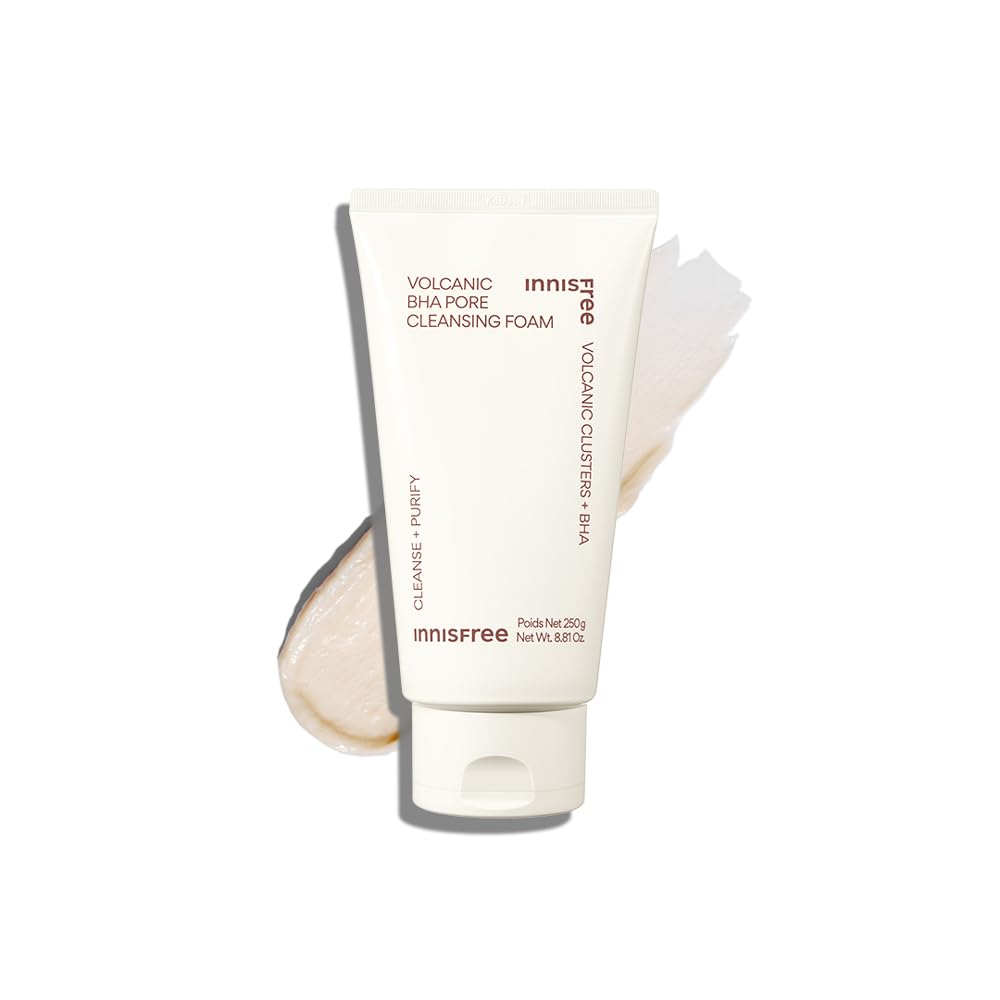 Innisfree Foaming Cleanser | Korean Face Wash For Oily/Combination Skin | Pore Cleanser | Acne Prone Skin | Deep Cleansing | For