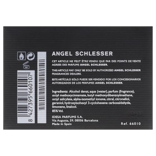 Angel Schlesser By Angel Schlesser For Men. Eau De Toilette Spray 2.5 Ounces