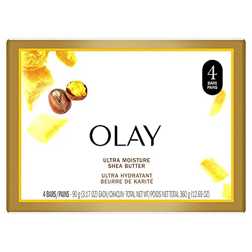 Olay Ultra Moisture Beauty Bar Soap With Shea Butter - 3 Oz - 4 Ct