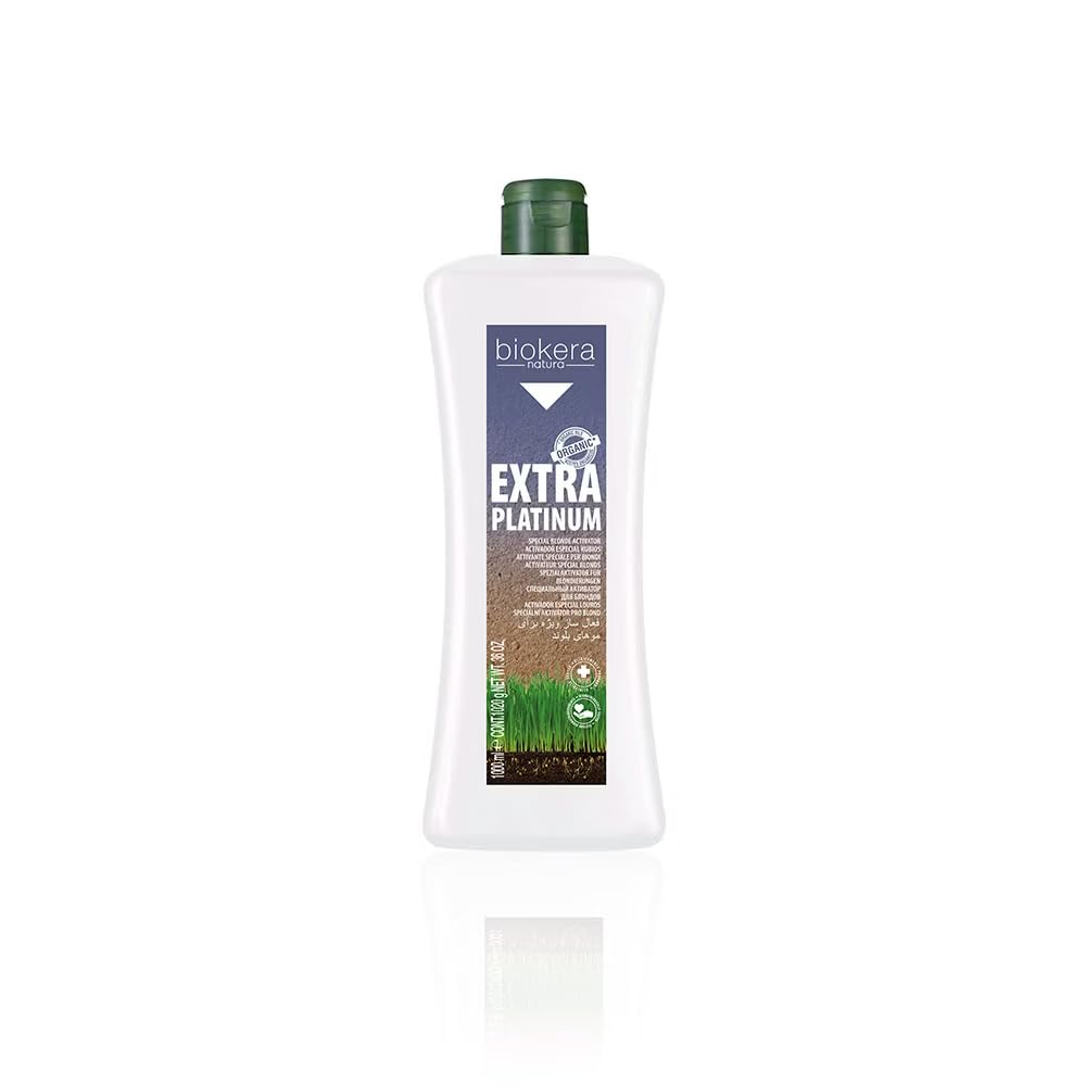 Salerm Biokera Natura Extra Platinum Color Developer, 36 Ounce / 1000 ml