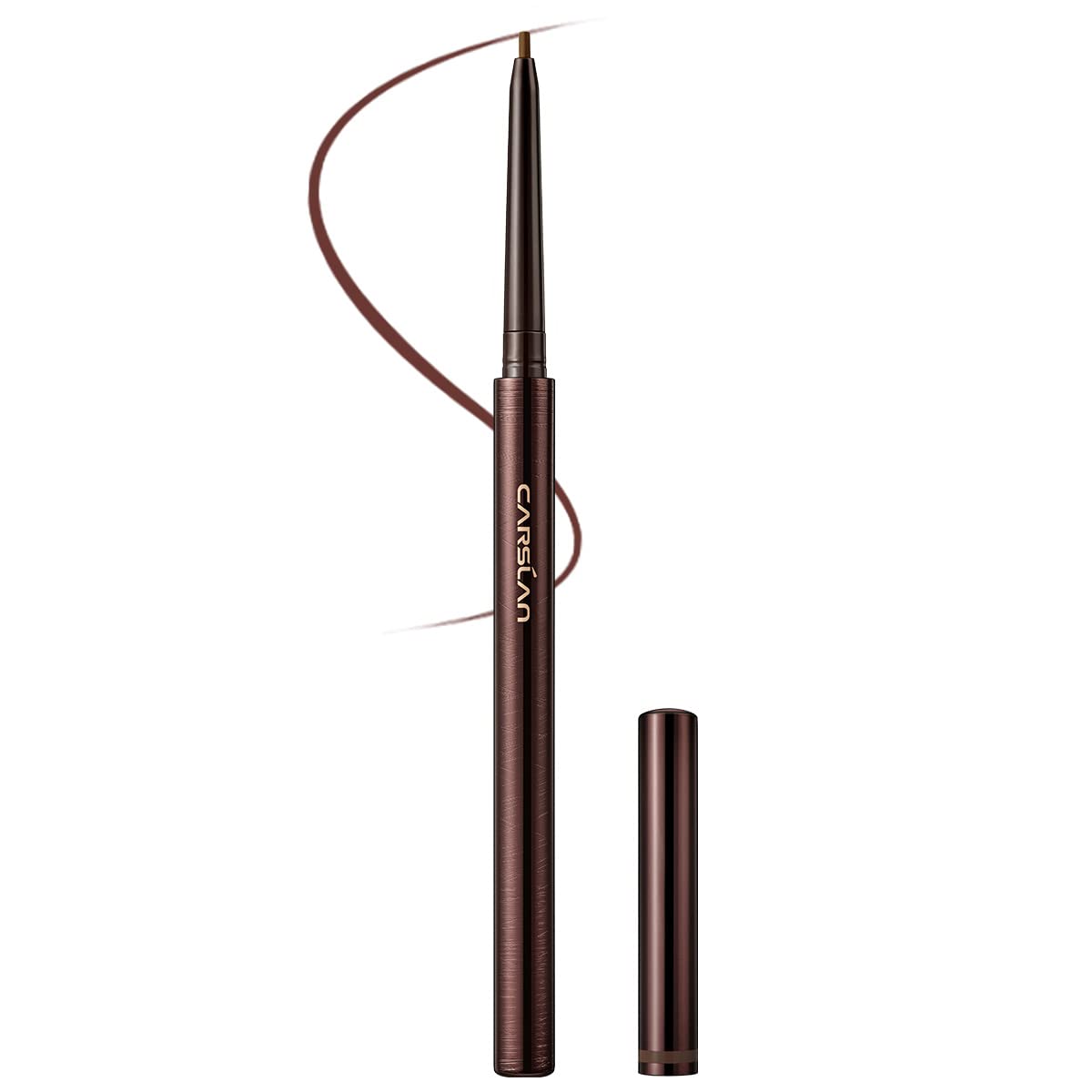 Carslan Gel Eyeliner Pencil, Waterproof & Smudgeproof 12H Longwear Retractable Eye Liner With Ultra-Fine Tip Eye Makeup For Wome