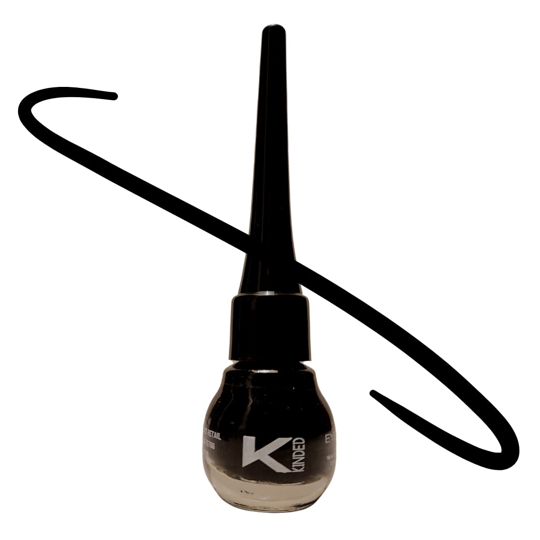 Kinded Eye Liner Liquid Waterproof Smudgeproof Longlasting Insta Bold Look Intense Heavenly Soothing Color Pigments Precise Tip 