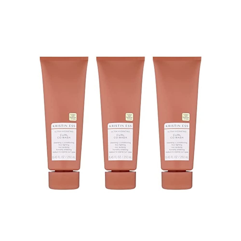 Kristin Ess Hair Ultra Hydrating Curl Co-Wash - Cleansing Conditioner for Curly Hair, Frizz Control, Humidity Shielding, Vegan, 