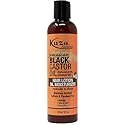 Kuza Naturals Castor Oil Hair Lotion Moisturizer, Black