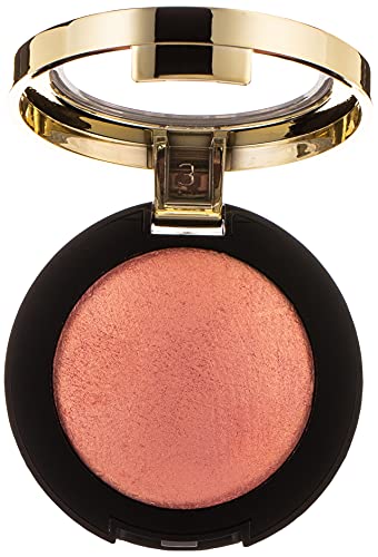 Milani Baked Blush - Bella Bellini (0.12 Ounce) Vegan, Cruelty-Free Powder Blush - Shape, Contour & Highlight Face For A Shimmer