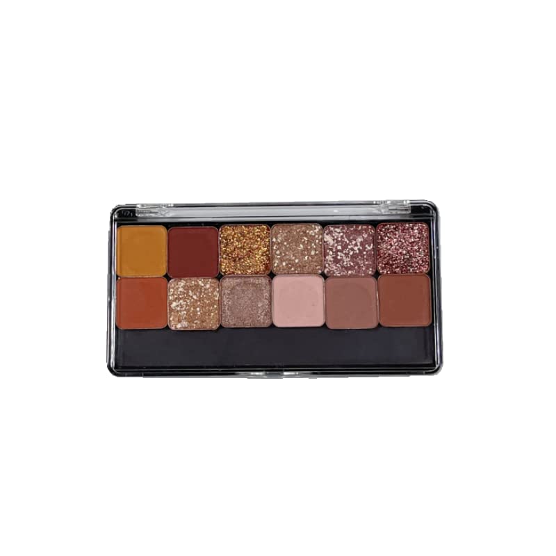 2Pcs Rectangular Mini Magnet Make-Up Dispensing Plate Eyeshadow Blush Powder Storage Empty Palette With 10Pcs Metal Stickers