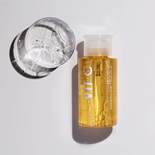 Rodial VIT C Tonic Deluxe 100ml (3.34 fl oz) | Essential Acids for Smoother, Radiant Skin | Vitamin C | Lactic Acid | Glycolic A