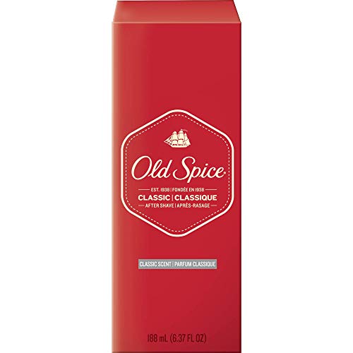 Old Spice Classic After Shave - 6.37 oz (Pack of 3) - Refreshing Formula, No Color, Model 164171_OLD