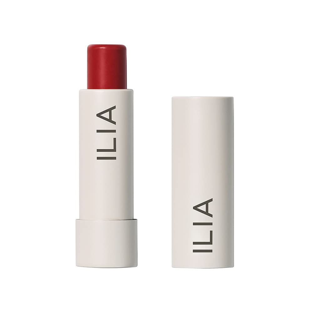 Ilia - Balmy Tint Hydrating Lip Balm  Non-Toxic, Cruelty-Free, Clean Makeup (Heartbeats)