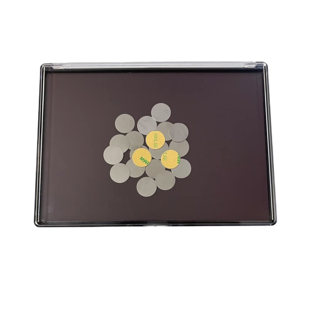 Udtip Xl Large Empty Magnetic Makeup Eyeshadow Palette With Clear Cover And 20Pcs Adhesive Stickers For Diy Your Own Eyeshadow,