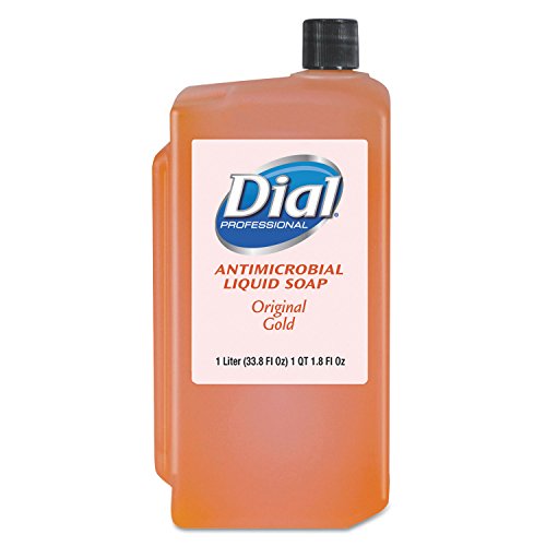 Dial Professional 84019 Gold Antimicrobial Soap Floral 1000mL Refill 8/Carton