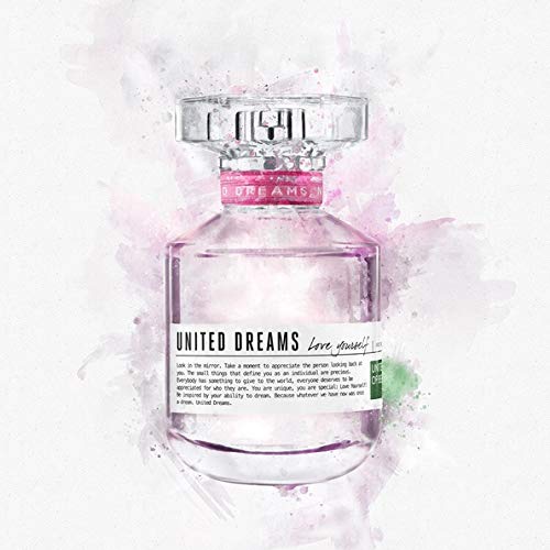 Benetton United Dreams Love Yourself Eau De Toilette Spray For Women, 27 Ounce