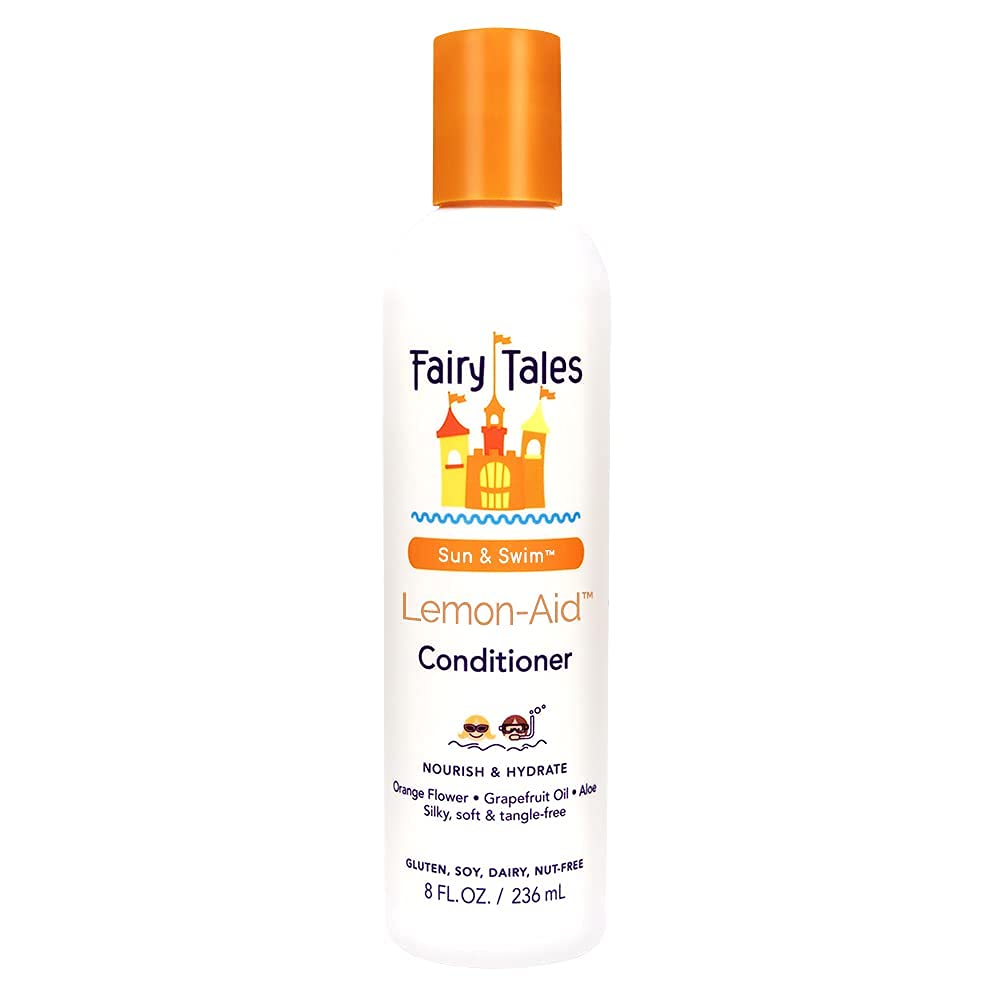 Fairy Tales Swimmer Conditioner For Kids - 8 Oz | Made With Natural Ingredients In The Usa | Replenish And Restore From Chlorine