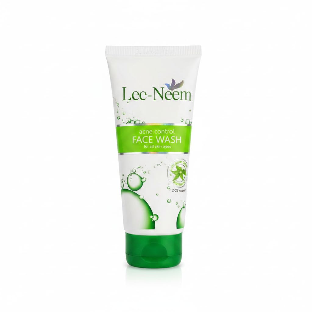 LEeNeem Acne Control Face Wash For All Skin Types | 70G Pack Of 2