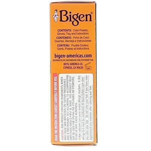 Bigen, Permanent Powder Hair Color ea, 59 Oriental Black, 0.21 Ounce