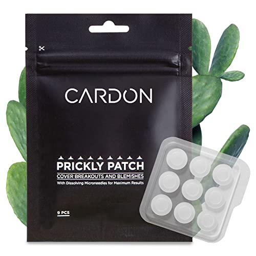 Cardon Prickly Pimple Patches, Spot Acne Treatment for Pimples, Blackheads, Zit Clearing Acne Patches, Salicylic Acid, 1-step Fa