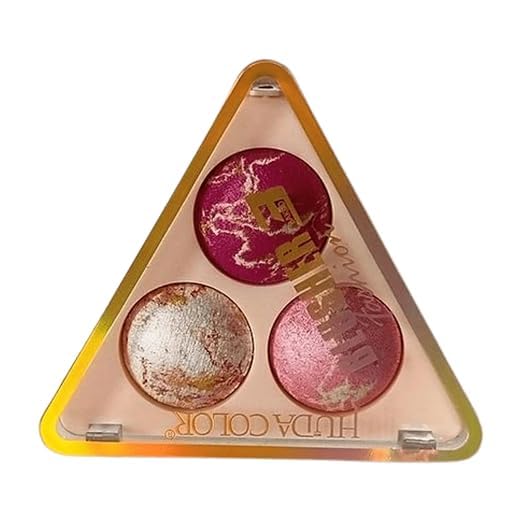 M Trading Color 3 Baked Blusher (Yh689B01)
