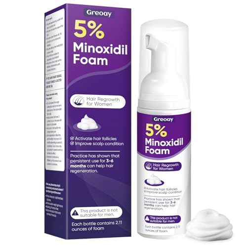 5% Minoxidil Foam for Women Hair Growth Foam