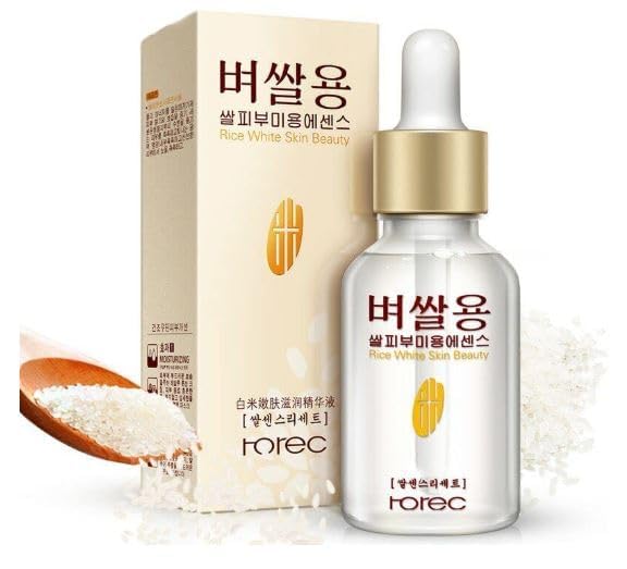 Detailr White Rice Water Face Serum | Brightening & Hydrating Facial Serum | Natural Rice Extract For Smooth Radiant Glowing Ski