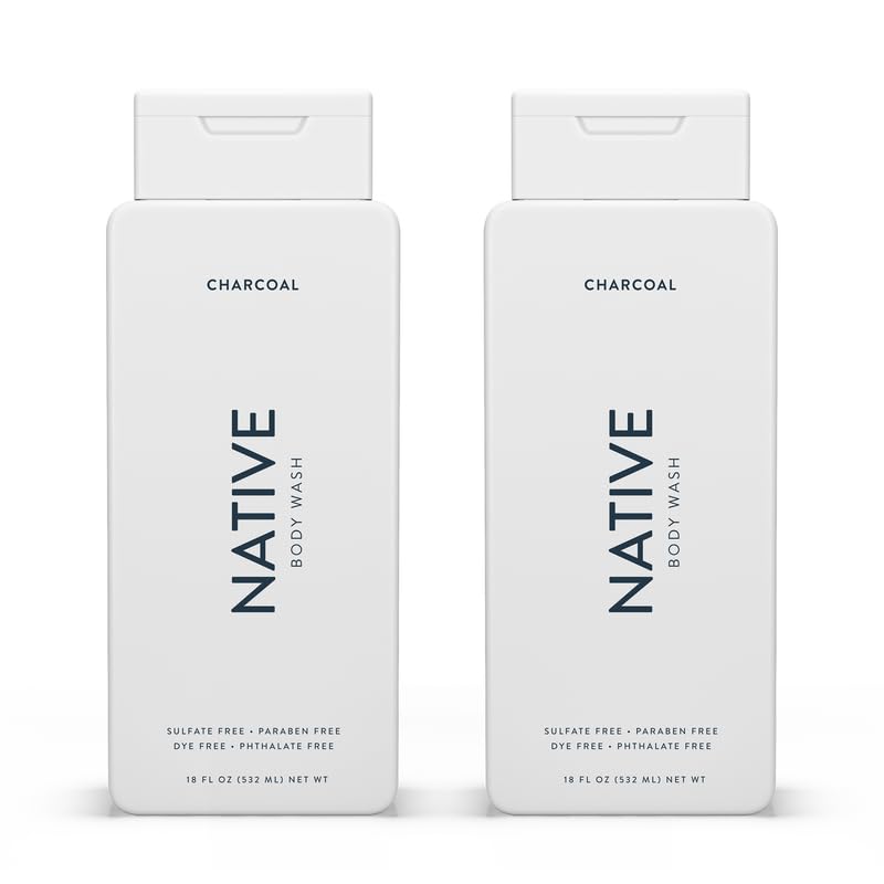 Native Body Wash Contains Naturally Derived Ingredients | For Women & Men, Sulfate, Dye, & Paraben Free Leaving Skin Soft and Hy