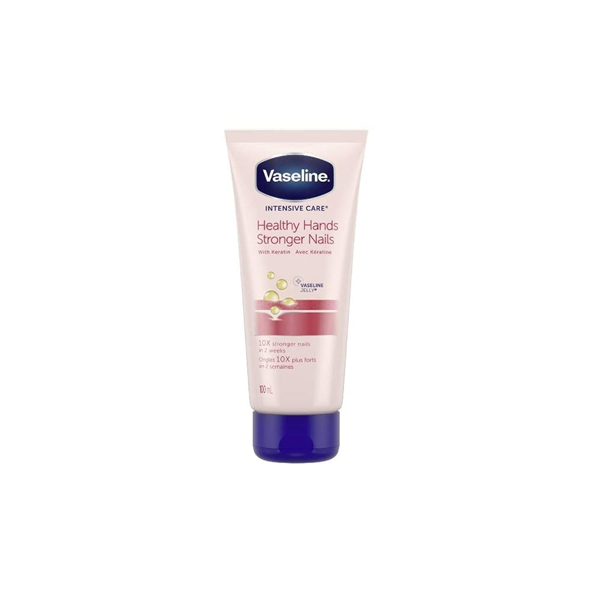 Vaseline Intensive Care Hand Cream Healthy Hands & Stronger Nails 3.4 Ounce - 2 Pack