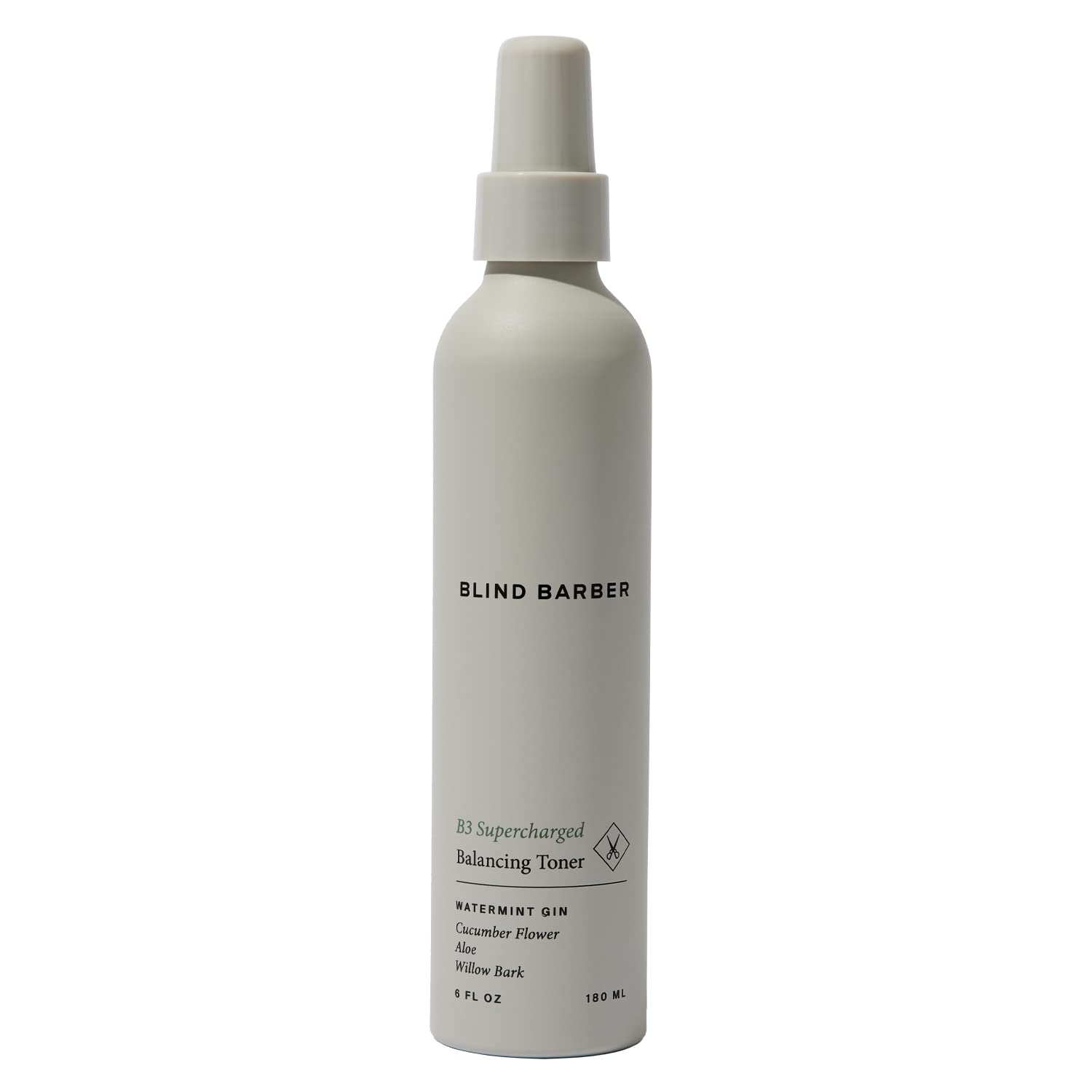 Blind Barber B3 Supercharged Balancing Toner - Mens Toner with Refreshing Minty Scent - Formulated with Cucumber, Aloe & Willow 