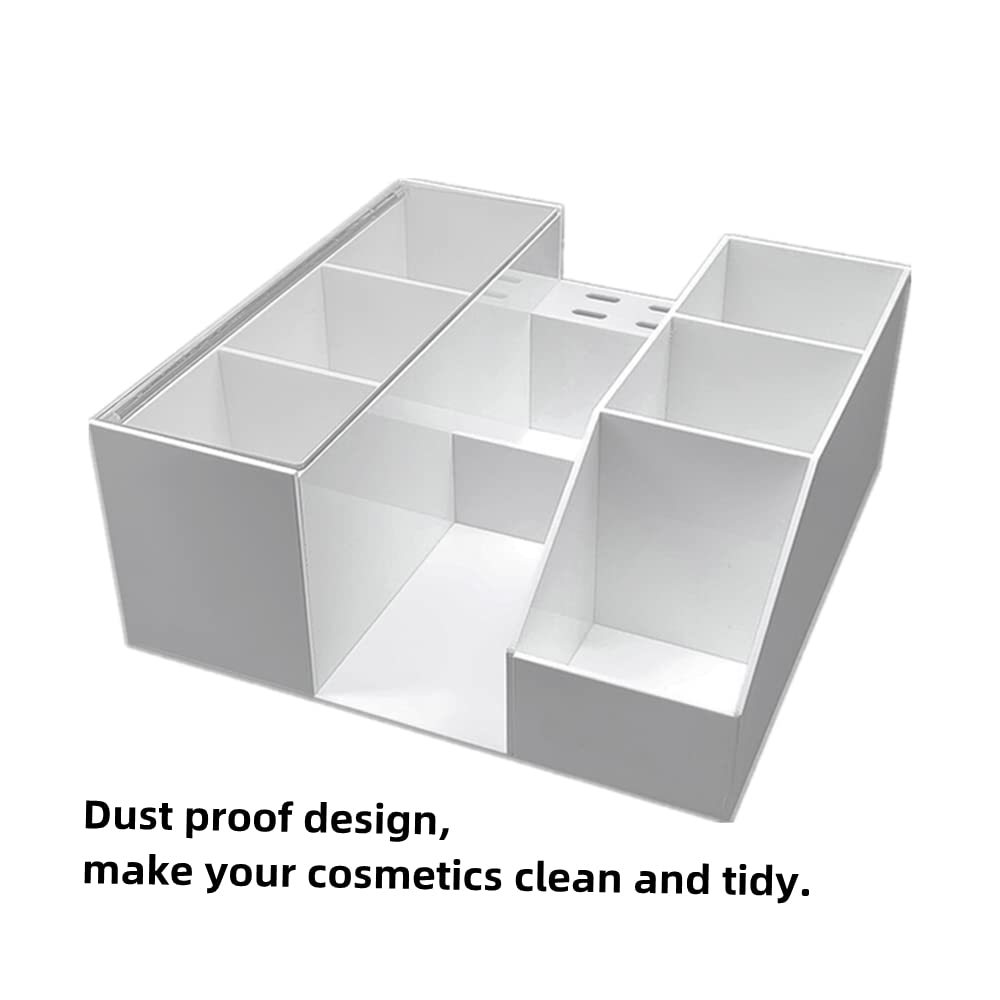 LIXIMMAZN Acrylic Large Capacity Makeup Organizer, Grafting Beauty Extension Supplies Lash Storage Display, Eyelash Storage Case