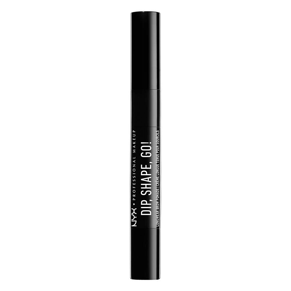NYX PROFESSIONAL MAKEUP Dip, Shape, Go! Longwear Eyebrow Kit  Ash Brown