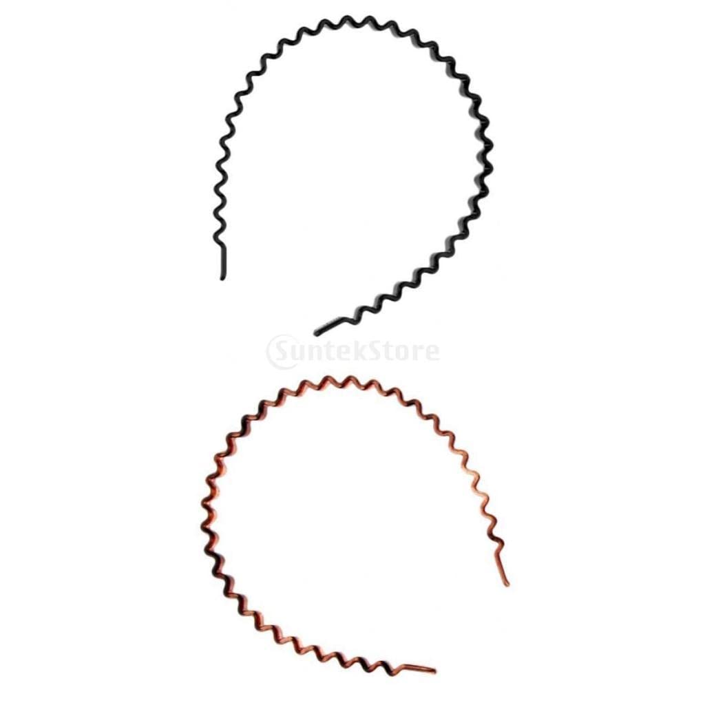 Bnf 2Pcs Hair Band Toothed Wave Headbands Women Men Girls Hair Accessory | Clothing, Shoes & Accessories | Womens Accessories | 