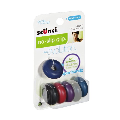 SCUNCI SUP BANDZ NSLP GRP EVO 6CT
