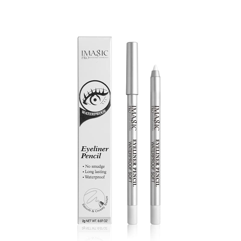 Cosluxe Imagic Gel Eyeliner Pen Kajal Waterproff Soft Eyeliner White Kajal 2G