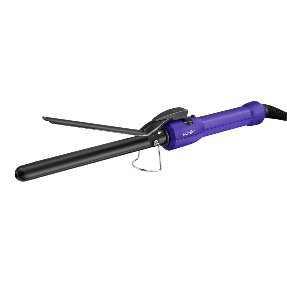 Ikonic Curl Me Up 19Mm Hair Curler Purple With Ceramic Barrel, Heat Ready Indicator, Comfortable Rubber Grip, Safety Stand And 