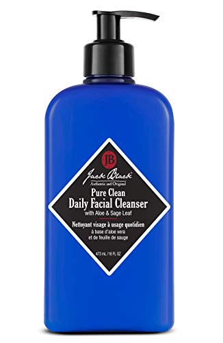 Jack Black - Pure Clean Daily Facial Cleanser, 3, 6 And 16 Fl Oz     2-In-1 Facial Cleanser And Toner, Removes Dirt And Oil, Pur