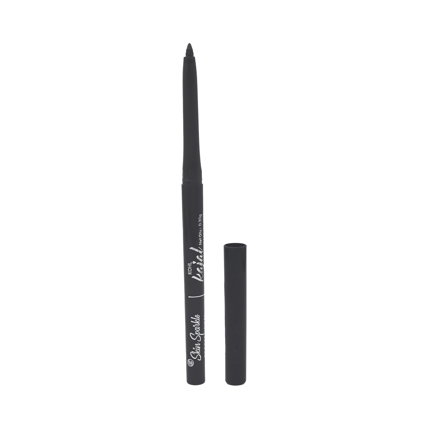 Skin Sparkle Kajal Eyeliner, LongLasting, SmudgeProof, Black