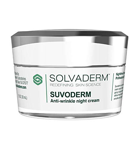 Solvaderm Suvoderm Nighttime Repair Cream  AntiAging Night Cream with Retinol, Hyaluronic Acid & Vitamin E  Reduces Wrinkles,