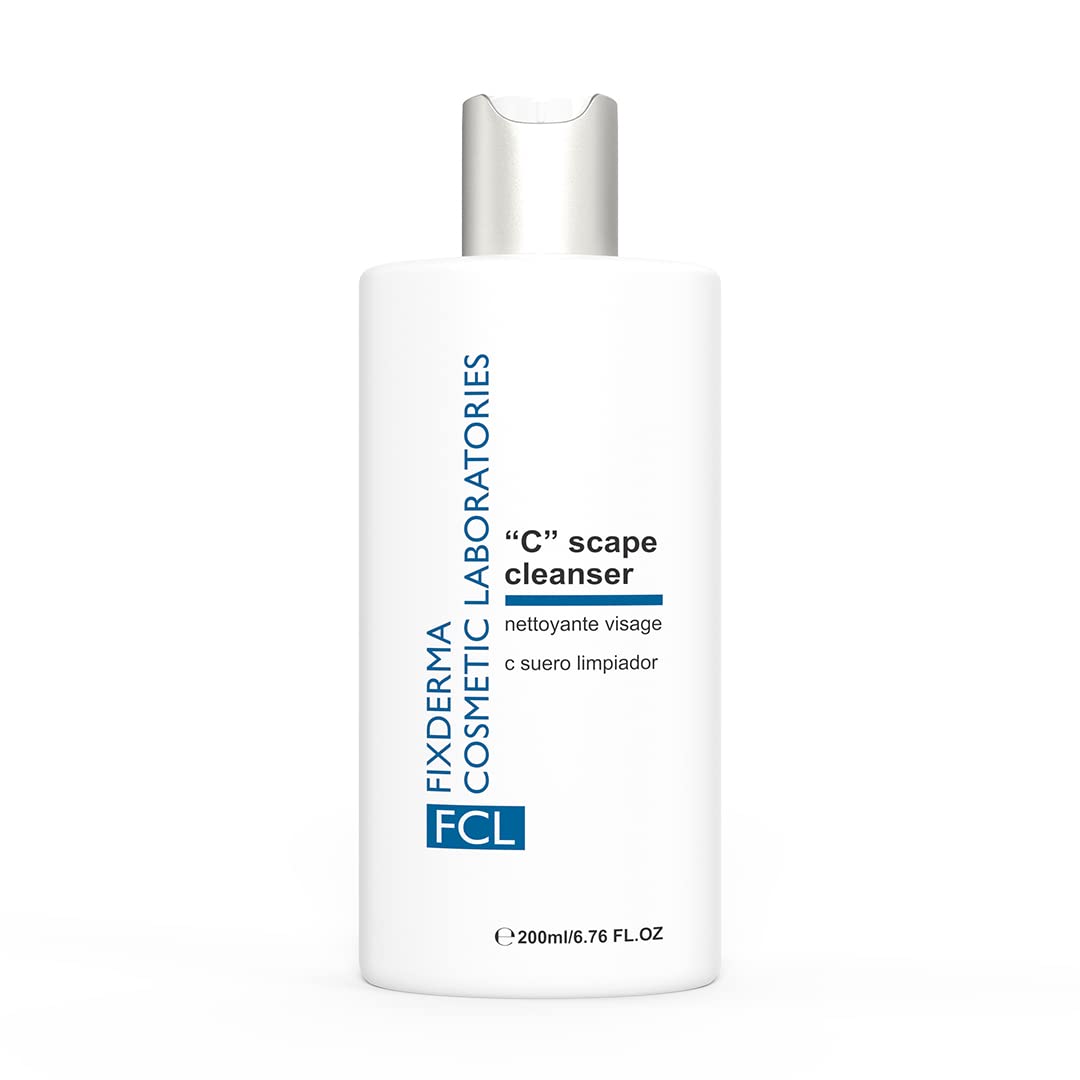 Fcl Brightening Face Wash Exfoliates Dead Cells, C Scape Cleanser, Vitamin C Cleanser, Unclogs Skin Pores, Reduces Fine Lines, W