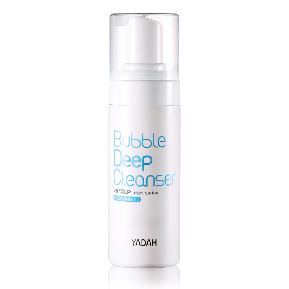 YADAH Bubble Deep Cleanser (5.07fl oz) - Vegan Foaming Cleanser, Soothing, Moisturizing, Clear Impurities. Korean Skin Care. Cac