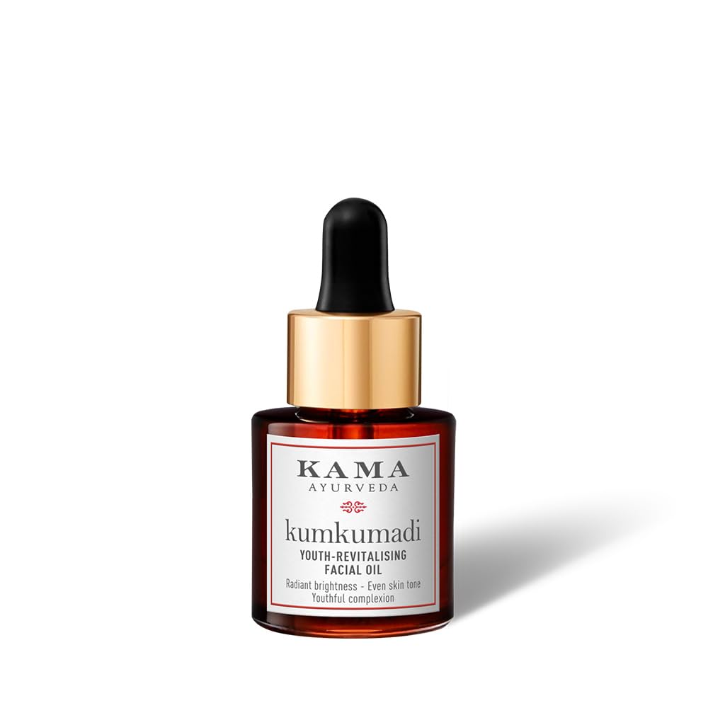 Kama Ayurveda Kumkumadi YouthRevistalising Facial Oil | Rich In Vitamin A & C