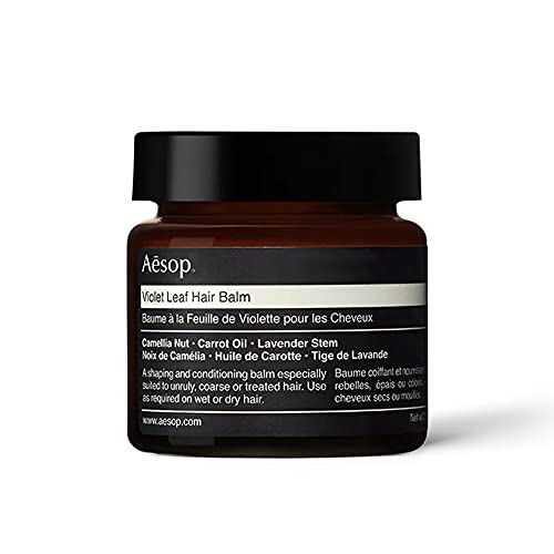 Aesop Violet Leaf Hair Balm | 60mL/2.02 oz | Paraben, Cruelty-free & Vegan